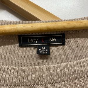 Lety & Me Maternity Sweater